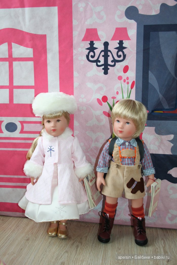 Софи и Питер вместе. Сравнительный обзор 2 кукол с одним молдом Kathe Kruse