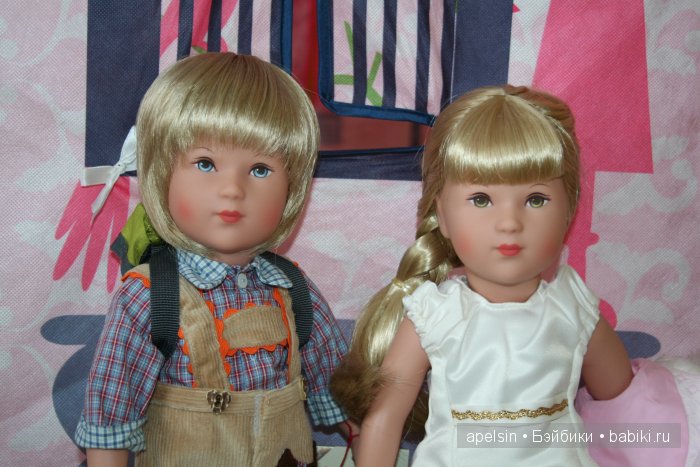 Софи и Питер вместе. Сравнительный обзор 2 кукол с одним молдом Kathe Kruse (фото 7)