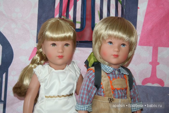 Софи и Питер вместе. Сравнительный обзор 2 кукол с одним молдом Kathe Kruse
