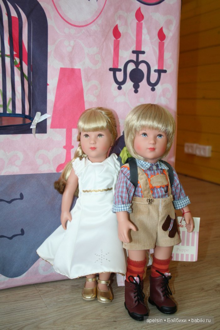 Софи и Питер вместе. Сравнительный обзор 2 кукол с одним молдом Kathe Kruse (фото 5)