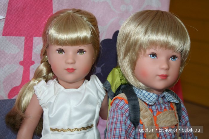 Софи и Питер вместе. Сравнительный обзор 2 кукол с одним молдом Kathe Kruse (фото 4)