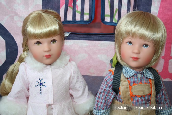 Софи и Питер вместе. Сравнительный обзор 2 кукол с одним молдом Kathe Kruse