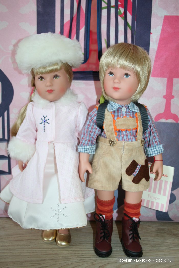 Софи и Питер вместе. Сравнительный обзор 2 кукол с одним молдом Kathe Kruse