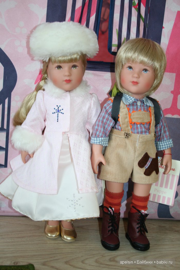 Софи и Питер вместе. Сравнительный обзор 2 кукол с одним молдом Kathe Kruse