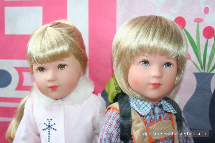 Софи и Питер вместе. Сравнительный обзор 2 кукол с одним молдом Kathe Kruse