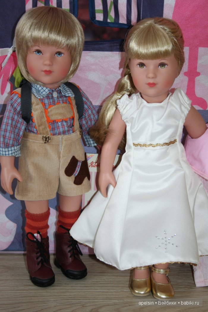 Софи и Питер вместе. Сравнительный обзор 2 кукол с одним молдом Kathe Kruse (фото 8)
