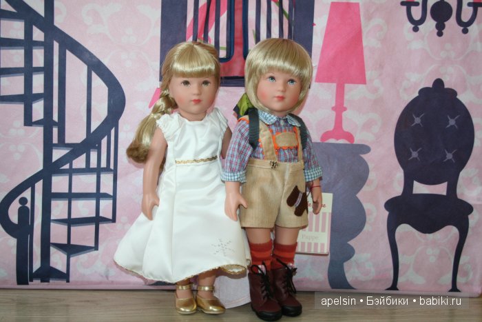 Софи и Питер вместе. Сравнительный обзор 2 кукол с одним молдом Kathe Kruse