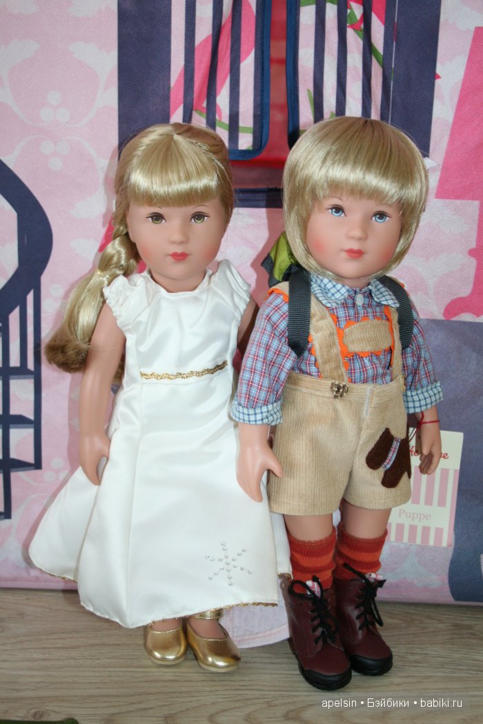 Софи и Питер вместе. Сравнительный обзор 2 кукол с одним молдом Kathe Kruse (фото 9)