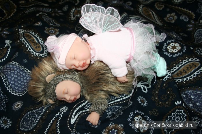 Anne Geddes - эльф, эвкалипт, ежик и кролик