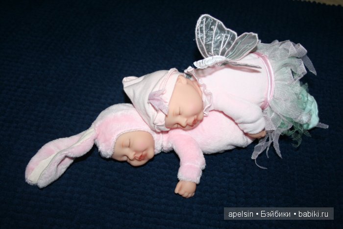 Anne Geddes - эльф, эвкалипт, ежик и кролик (фото 5)