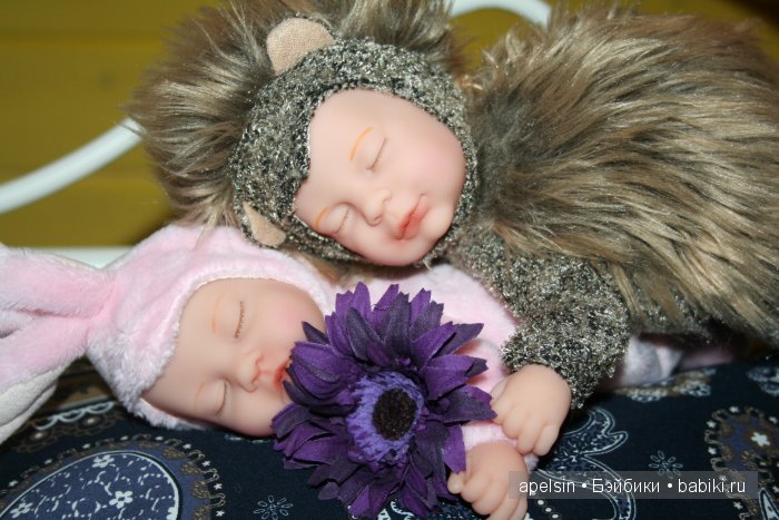 Anne Geddes - эльф, эвкалипт, ежик и кролик