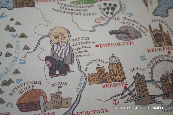 Карта мира и Карты Мизелиньских