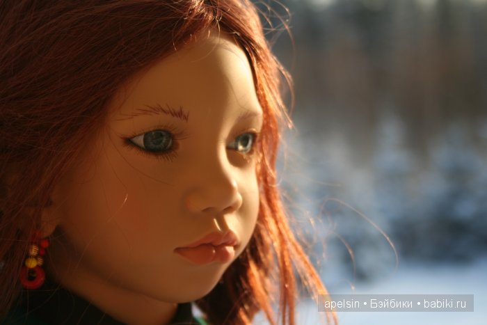 Мадина от Annette Himstedt - босоногое дитя на прогулке