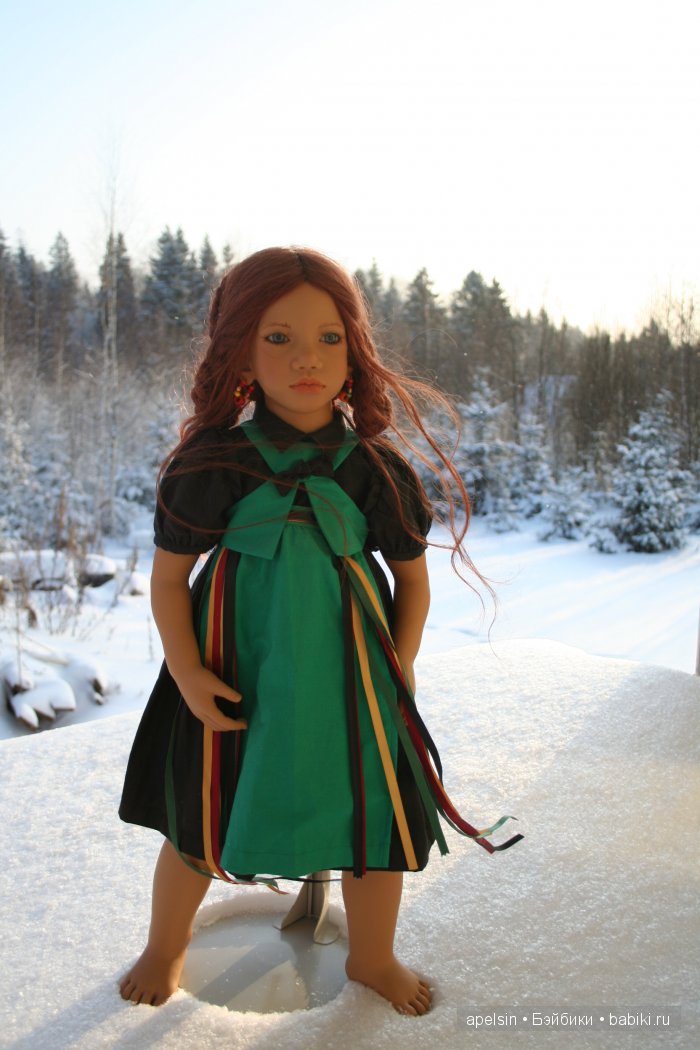 Мадина от Annette Himstedt - босоногое дитя на прогулке (фото 6)