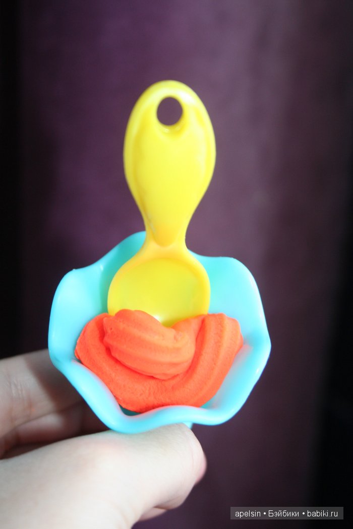 Интересный пластилин и тесто для лепки для игры в мороженщика - Play Doh (Плей до)