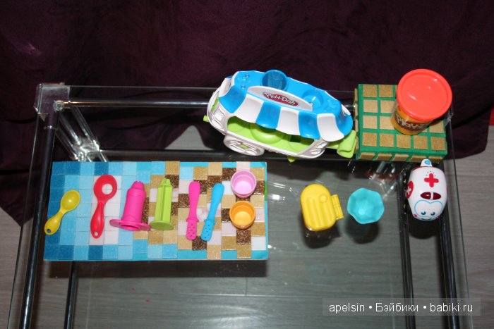 Интересный пластилин и тесто для лепки для игры в мороженщика - Play Doh (Плей до) (фото 4)