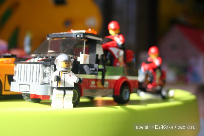 Машины - Лего Speed, Лего City, Bruder и другие. Много фото