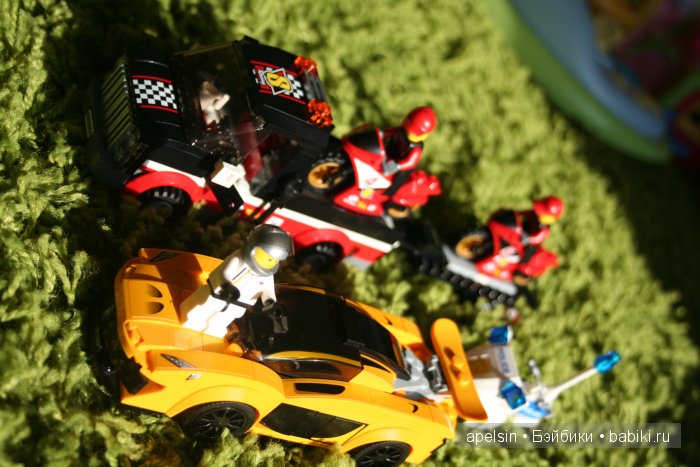 Машины - Лего Speed, Лего City, Bruder и другие. Много фото