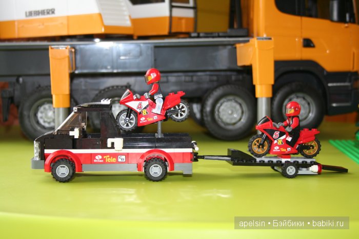 Машины - Лего Speed, Лего City, Bruder и другие. Много фото