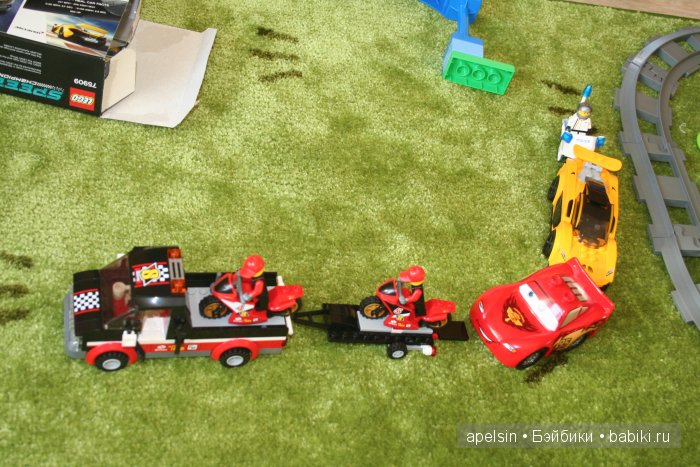 Машины - Лего Speed, Лего City, Bruder и другие. Много фото