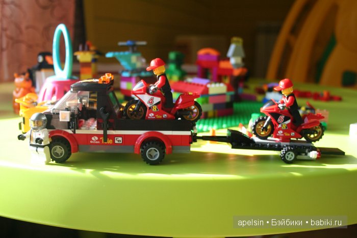 Машины - Лего Speed, Лего City, Bruder и другие. Много фото