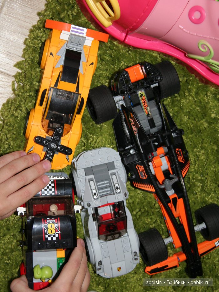 Машины - Лего Speed, Лего City, Bruder и другие. Много фото
