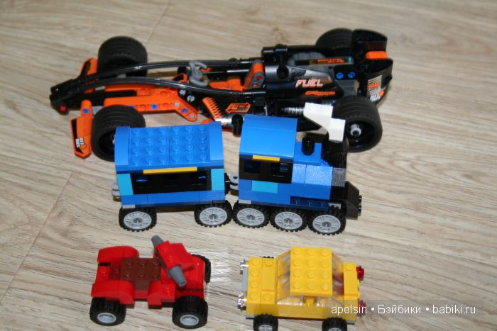 Машины - Лего Speed, Лего City, Bruder и другие. Много фото