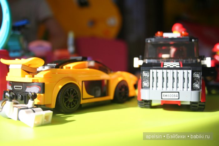 Машины - Лего Speed, Лего City, Bruder и другие. Много фото