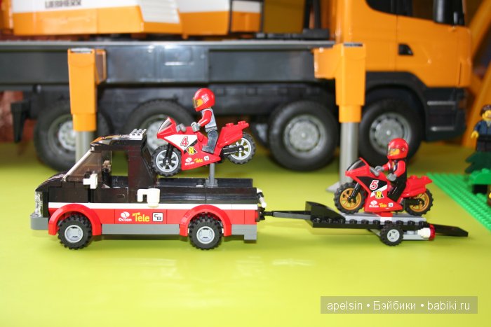 Машины - Лего Speed, Лего City, Bruder и другие. Много фото