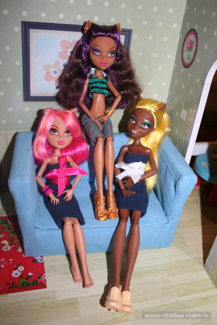 Три сестры — Куклы Monster High и Ever After High: G1