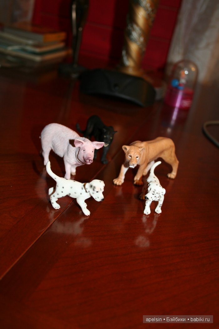 Реалистичные фигурки животных. Моя коллекция в лицах. Плюс фото кукол с фигурками. Много фото. Часть 2 (фото 2)