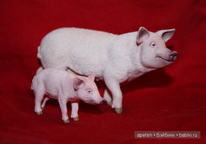 Реалистичные фигурки животных. Моя коллекция в лицах. Плюс фото кукол с фигурками. Много фото. Часть 3