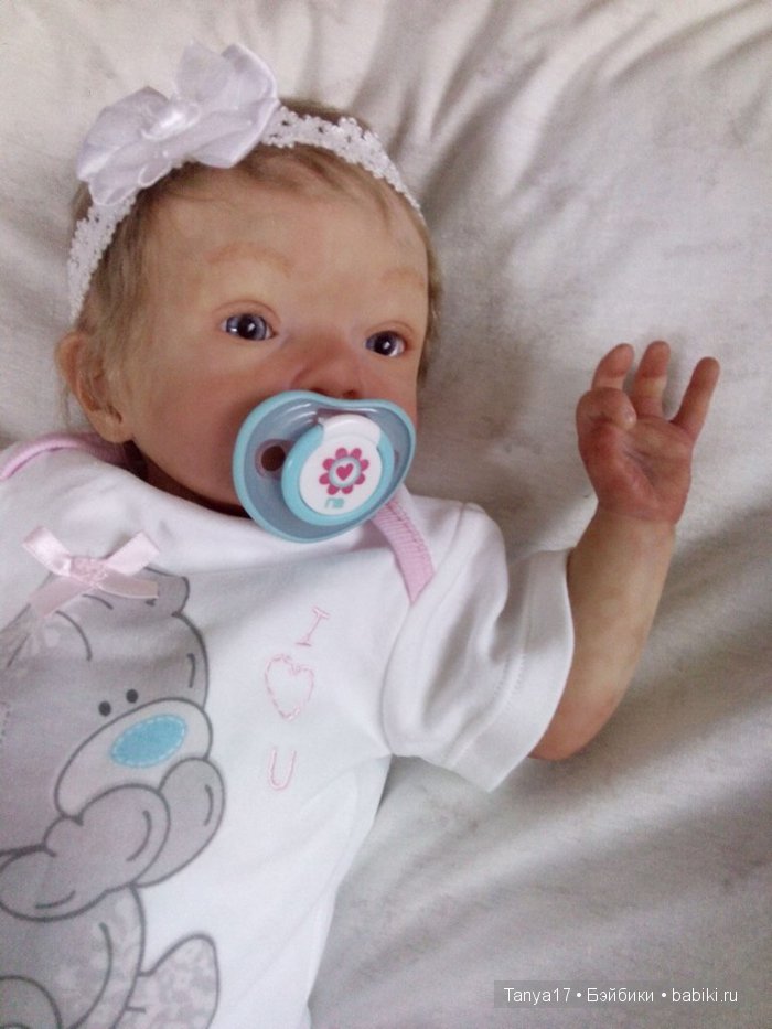 Моя любимая кукла реборн Пуговка родилась