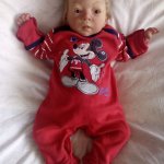 Моя любимая кукла реборн Пуговка родилась