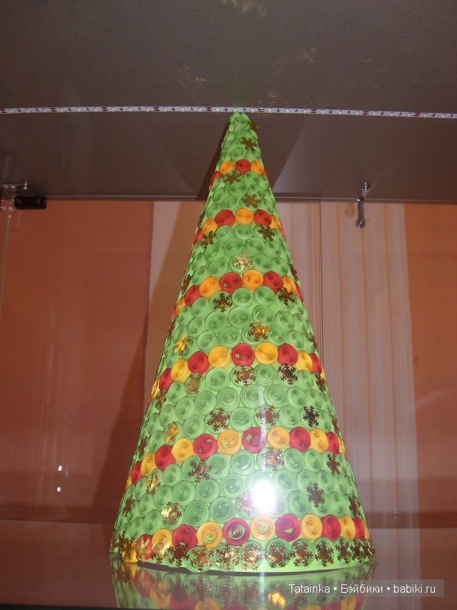 В библиотеку … за новогодним настроением! Поделки елочки своими руками