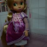 Мои переделки - принцесса Disney Animators Рапунцель