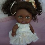 Темнокожий ангел... ООАК - кукла Лила из серии Lil'Cutesies от Berenguer