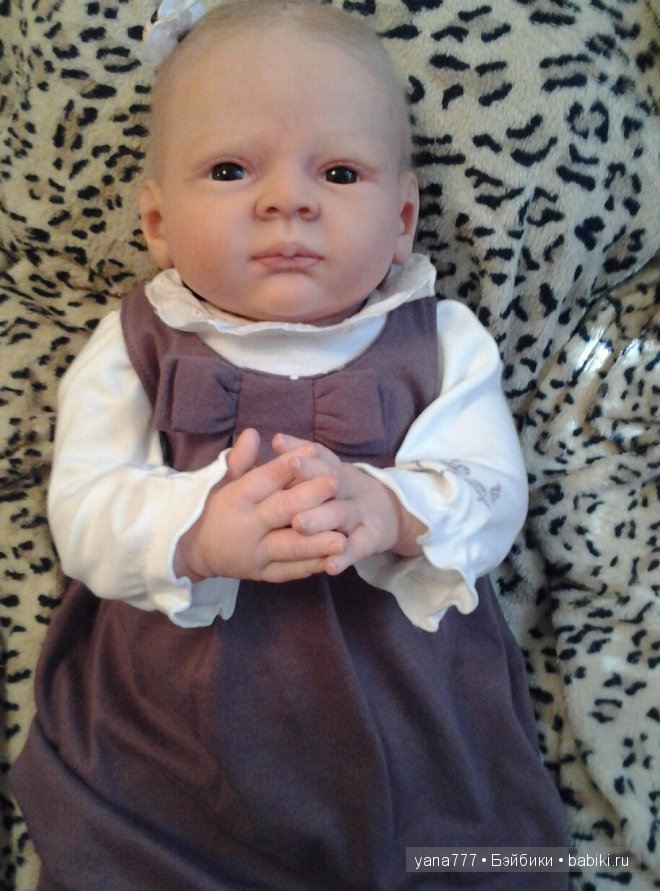 Кукла реборн Софи моя маленькая модница