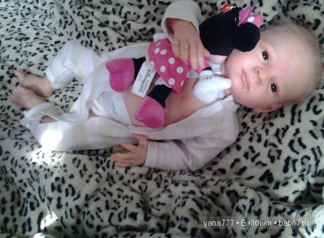 Кукла реборн Софи моя маленькая модница (фото 4)