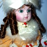 Фарфоровая кукла от Gorham