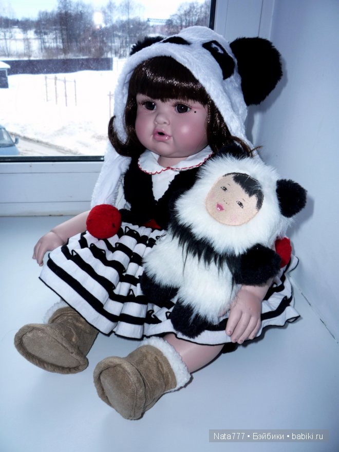 Фарфоровая кукла от Мари Осмонд "Baby abby panda perfect" (фото 3)