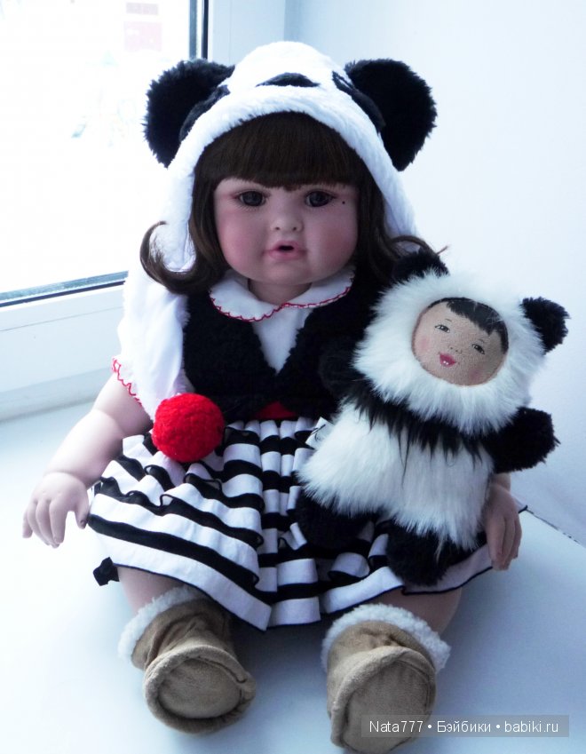 Фарфоровая кукла от Мари Осмонд "Baby abby panda perfect" (фото 2)