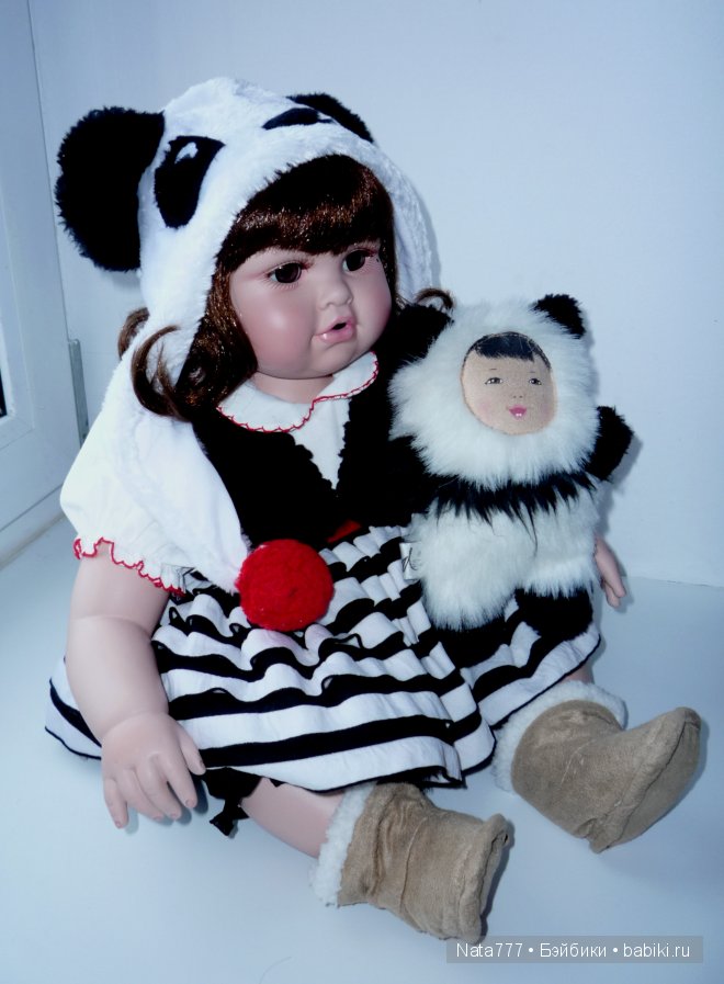 Фарфоровая кукла от Мари Осмонд "Baby abby panda perfect" (фото 4)