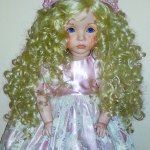 Фарфоровая кукла от Линды Рик