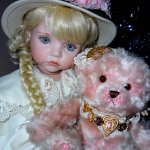 Фарфоровая кукла от Линды Рик