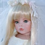 Обворожительная и шикарная фарфоровая кукла от Линды Рик