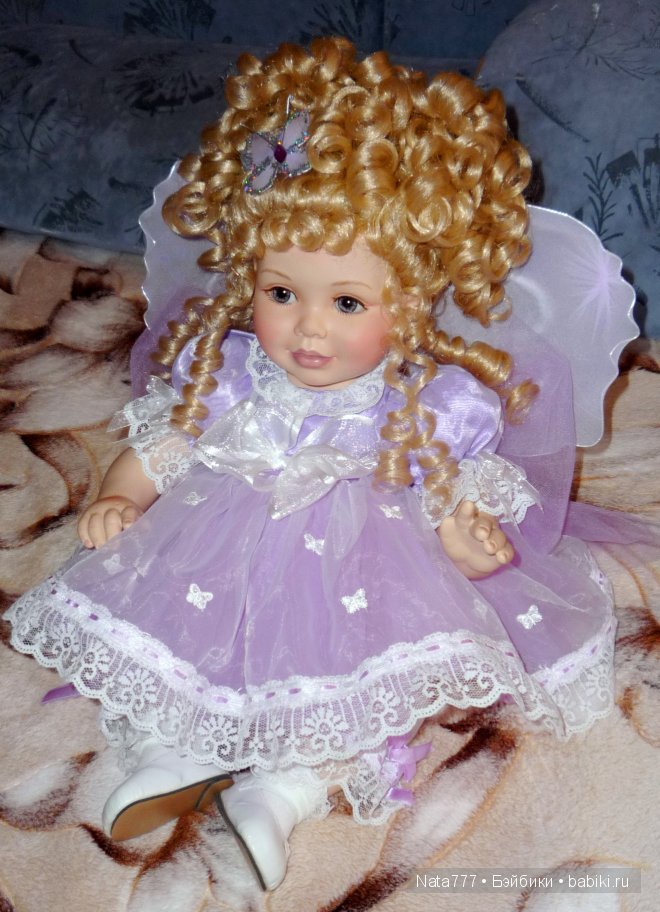 Нежная и сказочная фарфоровая кукла от Мари Осмонд