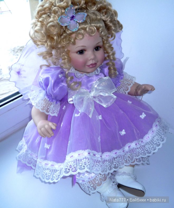 Нежная и сказочная фарфоровая кукла от Мари Осмонд (фото 7)