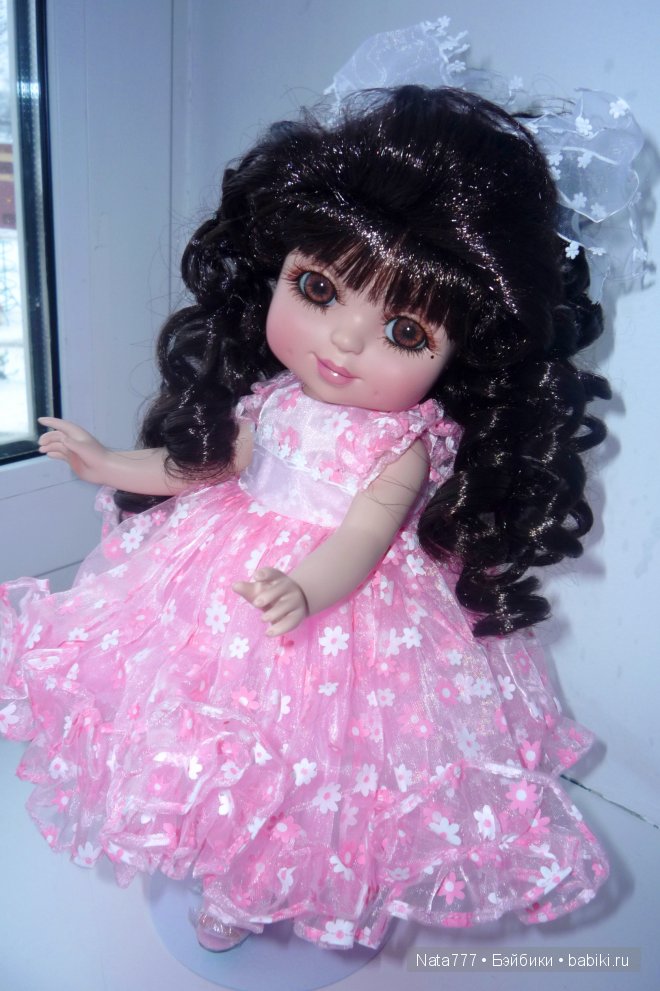 Красивая и нежная как цветочек фарфоровая кукла от Мари Осмонд (фото 4)