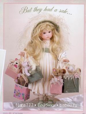 Фарфоровые куклы от Линды Рик